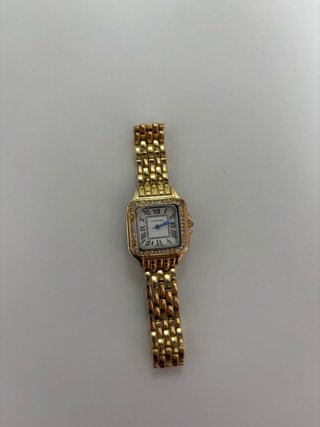 Reloj Cartier Dorado