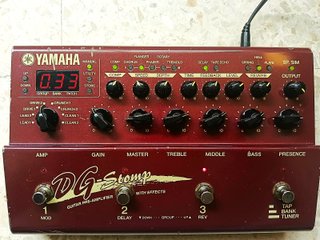Pedalera Guitarra Yamaha DG Stomp Multiefectos