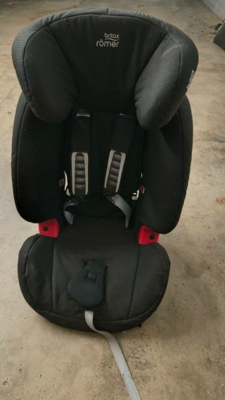 Silla coche Britax Römer Negra