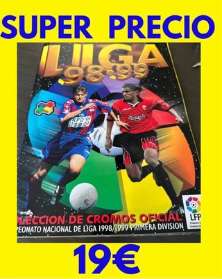 Álbum de Cromos Liga Este 98/99
