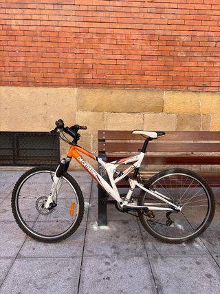 Bicicleta de Montaña Decathlon Doble Suspensión