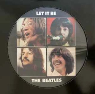 The Beatles Let It Be picture disc