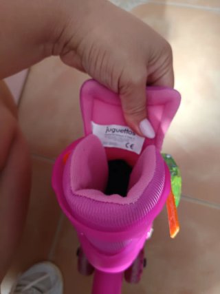 Patines en línea rosas para niña