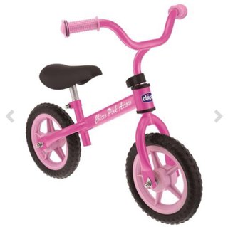 Bicicleta sin pedales Chicco Pink Arrow