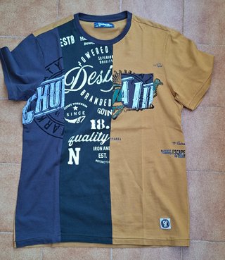 Camiseta Desigual Patchwork Talla M