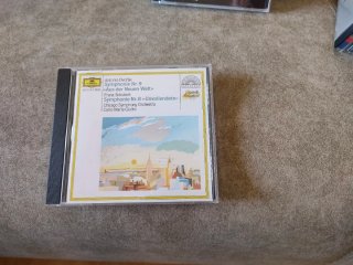 CD Dvorak Sinfonía 9 y Schubert Sinfonía 8