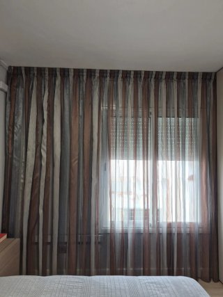Cortinas de Habitación a Rayas 260X250