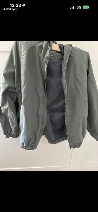 Chaqueta Zara Verde Talla 9 años, 134cm