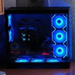 Caja PC Ansaite H9 ATX sin ventiladores