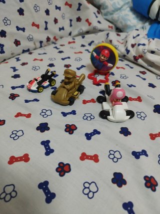 Lote 4 Juguetes Mario Kart McDonald's