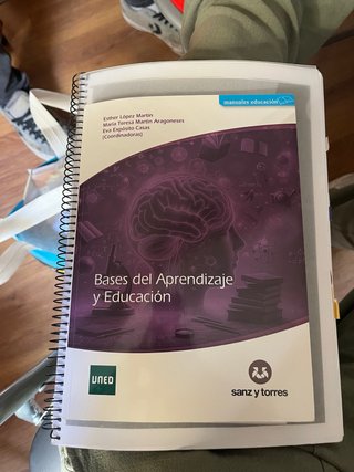 LIBRO UNED BASES DEL APRENDIZAJE Y EDUCACIÓN