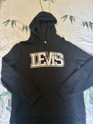Sudadera con capucha Levi's negra talla S