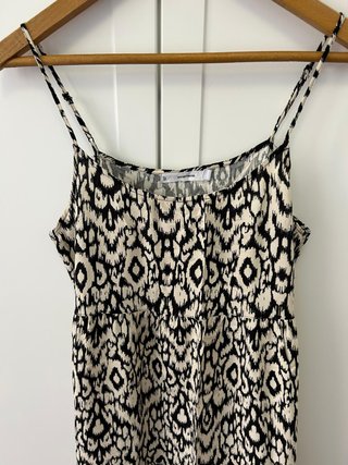 Vestido Largo Women'Secret Estampado Talla M