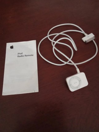Apple IPod Radio Remote A1187 + instrucciones