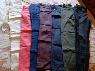 Lote 7 pantalones mujer