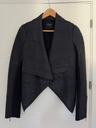 Chaqueta cuero Guess Marciano Negra