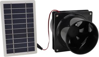 Extractor solar Topiky 10W 12V con panel