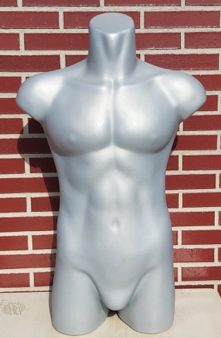 Maniquí Torso y Vientre Plástico