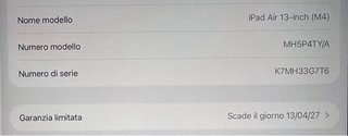 Apple iPad Air 13” Wi-Fi M4 2026