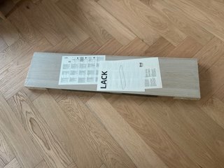 Scaffale a parete Ikea LACK
