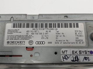 SISTEMA NAVEGACION GPS AUDI AUDI Q7 (4L) 2006-2015