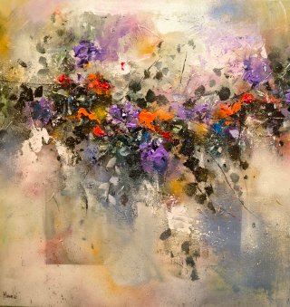 Obra original de Moraldi, pintura acrílica