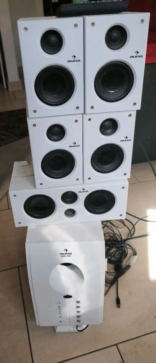 Home Cinema Auna Blanco