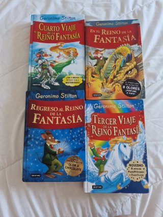 Lote libros Geronimo Stilton
