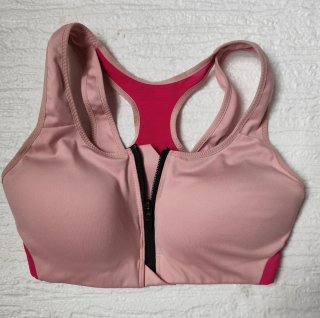Reggiseno sportivo Nike Dry Fit zip frontale tg XS