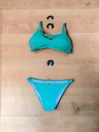 Bikini azul turquesa