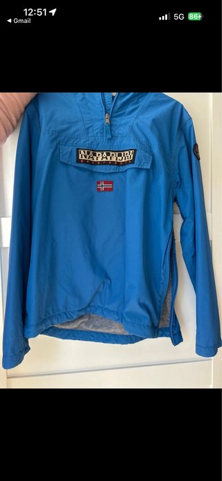 Abrigo Napapijri azul Talla 14 años 162cm