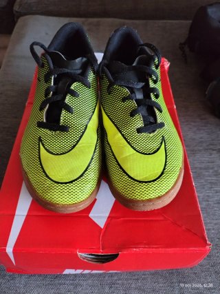 Zapatillas Fútbol Sala Nike Niños Verde/Negro