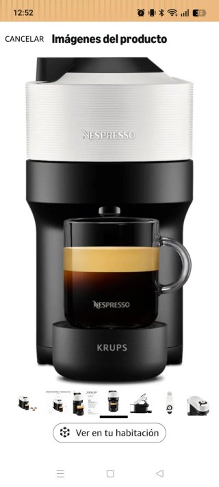 Cafetera Nespresso Vertuo Pop Krups