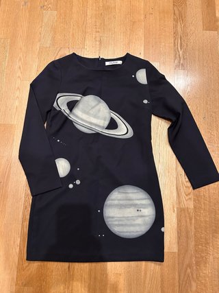 Vestido Nice Things Estampado Espacial