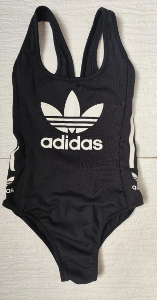 Costume intero donna Adidas 3 Stripes nero tg I 42
