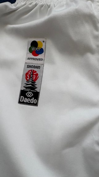 Kimono Karate Daedo Blanco talla 160cm