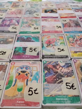 Bulk Cartas One Piece (700 cartas JAPONES)