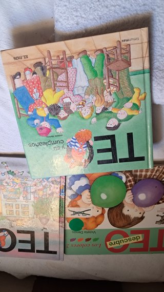 Lote tres libros teo