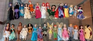 Collezione bambole Disney ceramica