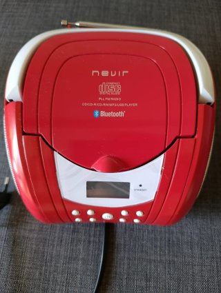 Radio CD Nevir con Bluetooth