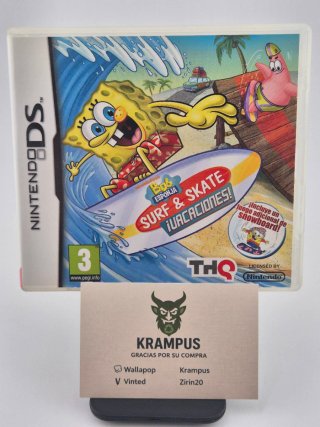 Juego Nintendo DS Bob Esponja Surf & Skate