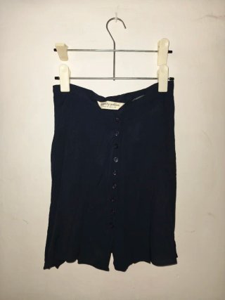 Falda corta azul marino Dorothy Perkins