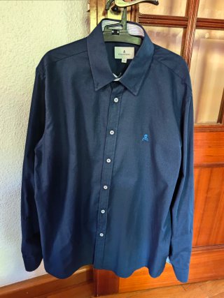 Camisa Scalpers Azul Talla L