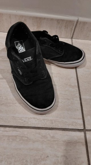 Zapatillas infantiles VANS Negras Talla 32