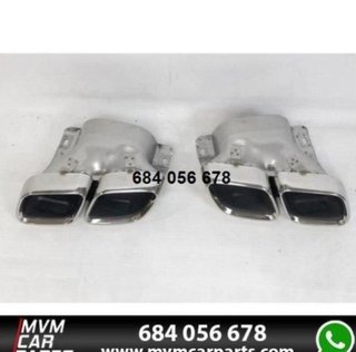 Cola De Escape Mercedes W205 2019 Chrome