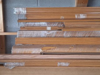 Material para puertas de madera