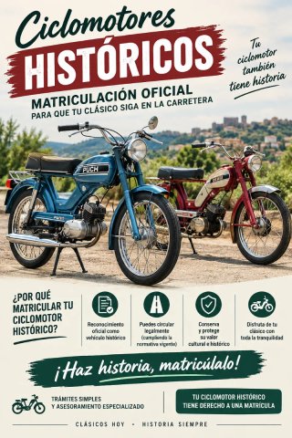 Matriculación Ciclomotores Históricos