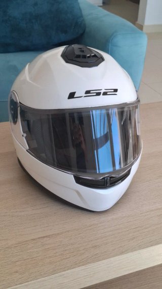 Casco LS2 Strobe II Blanco XXL (63-64)