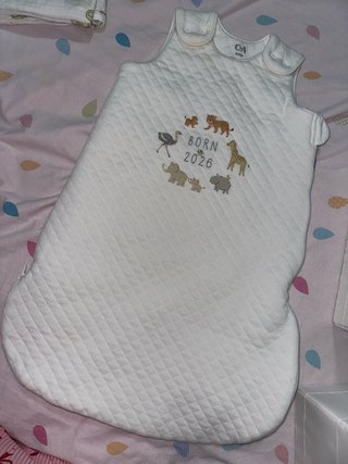 Saco de dormir bebé C&A 2-3 meses