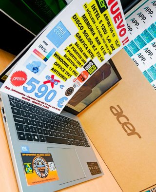 Acer Aspire GO 15 Intel 5 16GB RAM